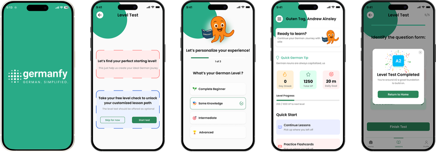 Germanfy app preview
